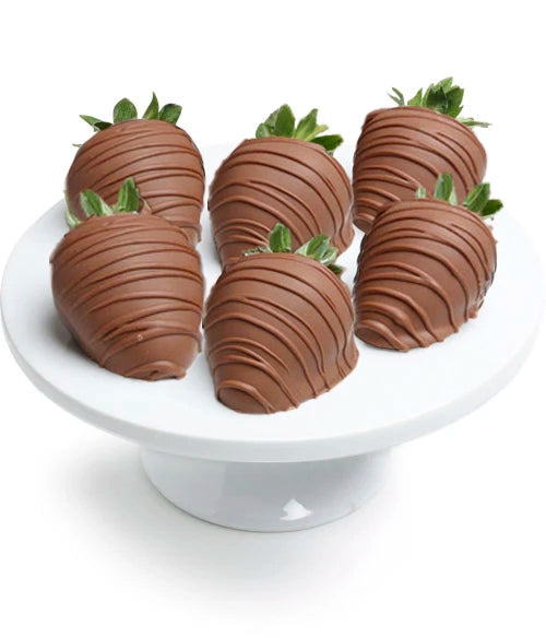 Belgian Milk Chocolate Covered Strawberries