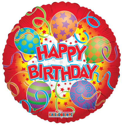 Birthday Printed Balloons 18"