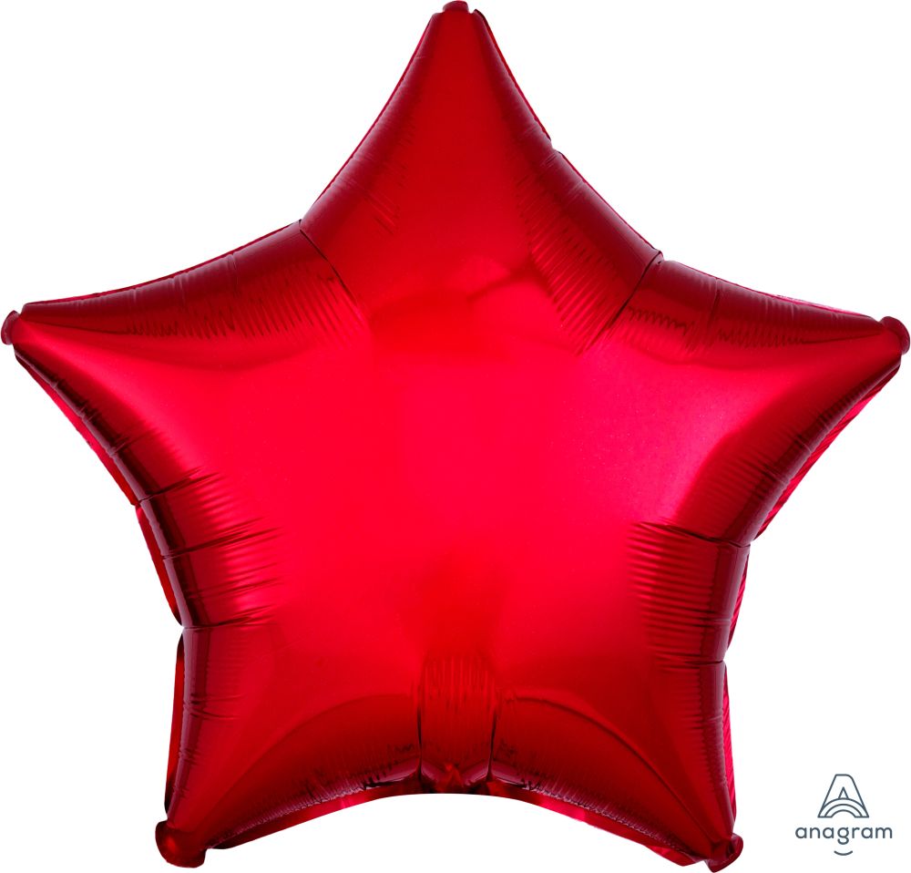Star Flat Balloon 18"