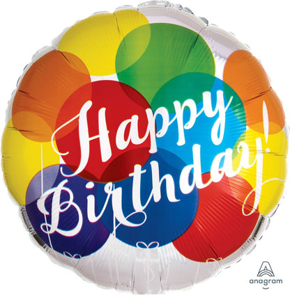 Birthday Printed Balloons 18"