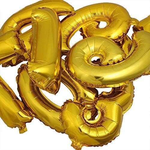 Number  Balloons 34"