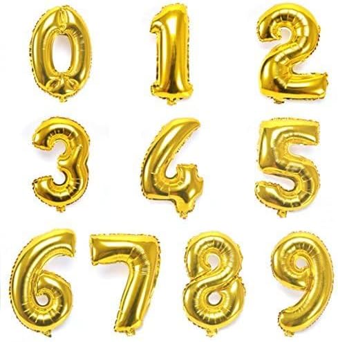 Number  Balloons 34"