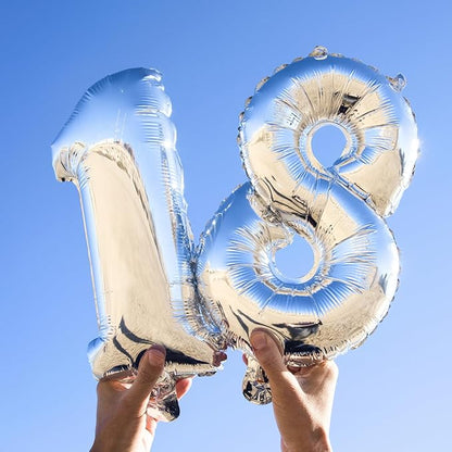 Number  Balloons 34"