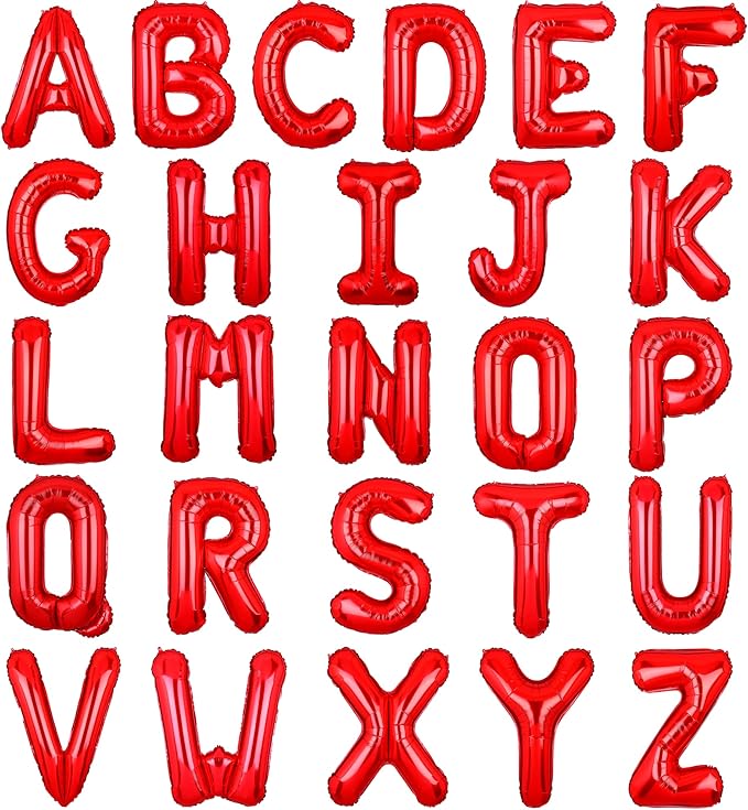 Letter  Balloons 16"