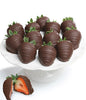 Dark Belgian Chocolate Covered Strawberries
