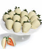 White Belgian Chocolate Covered Strawberries