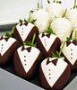 Wedding Chocolate Strawberries / 12 units